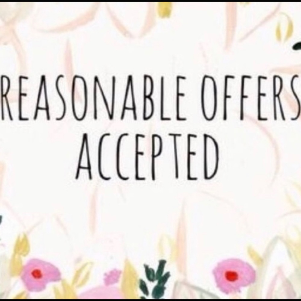 reasonable offers will be accepted!!!!
